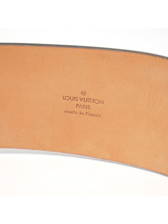 Louis Vuitton Belt 80 32 Leather Black main image 6